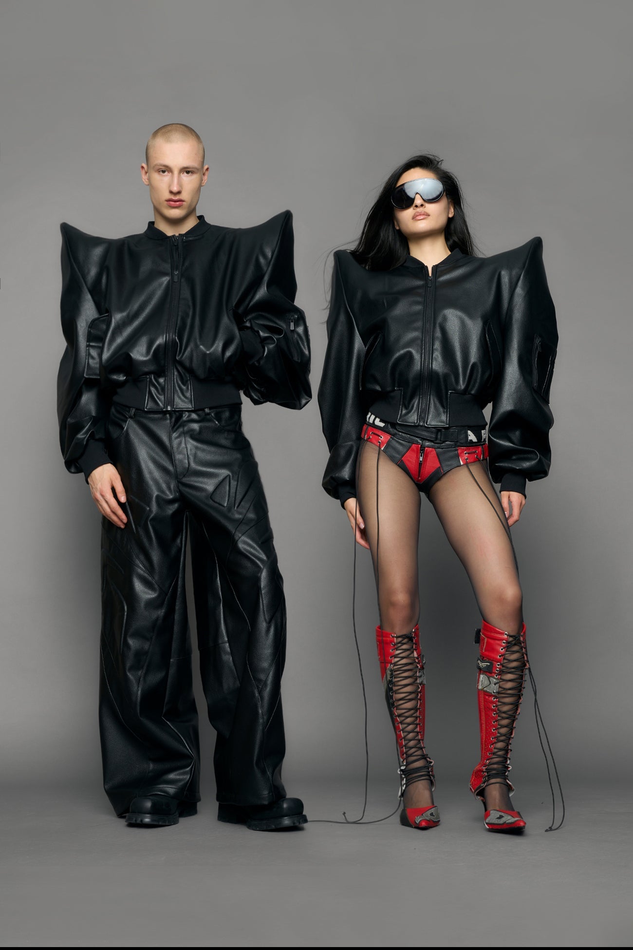 Doomsday Leather Bomber Jacket