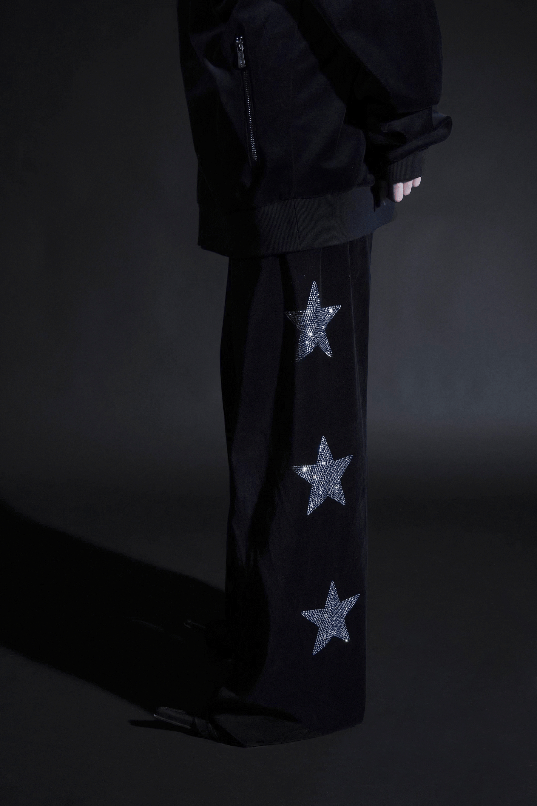 Star Velour Tracksuit Pants
