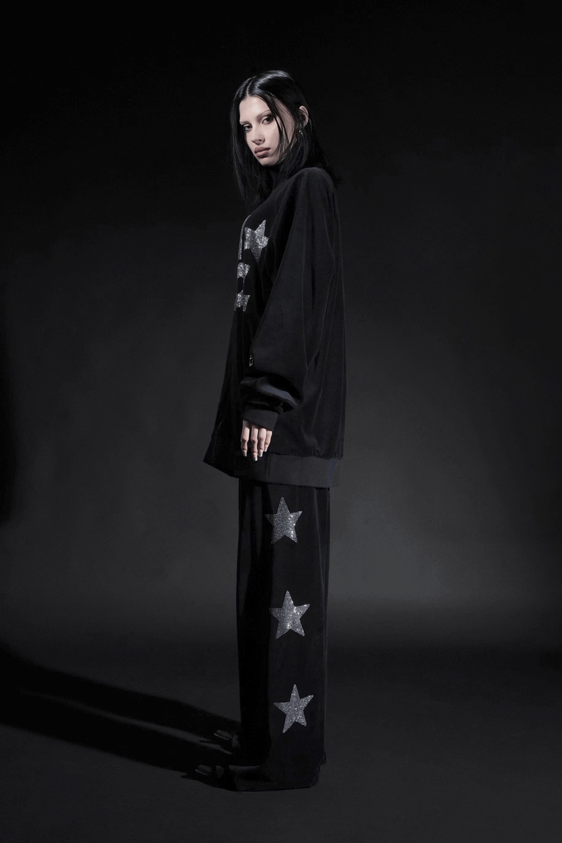 Star Velour Tracksuit Pants