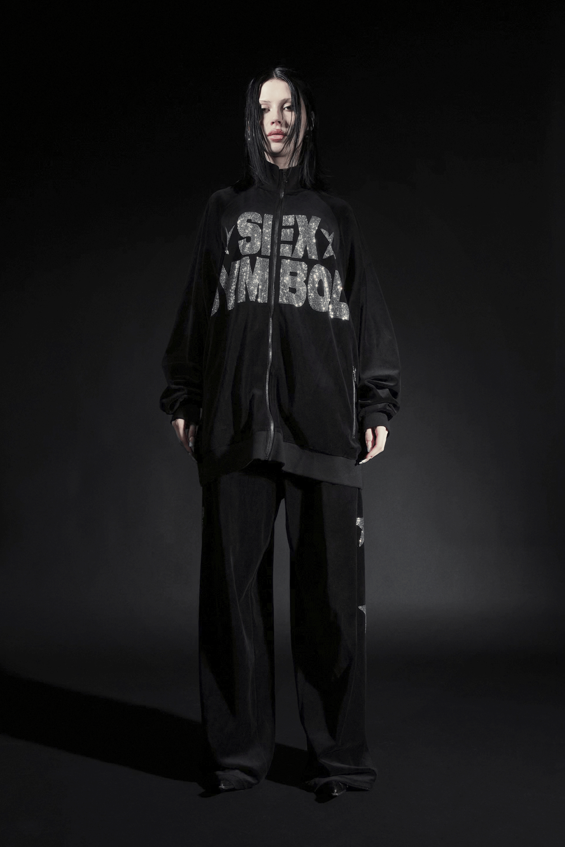 Star Velour Tracksuit Pants