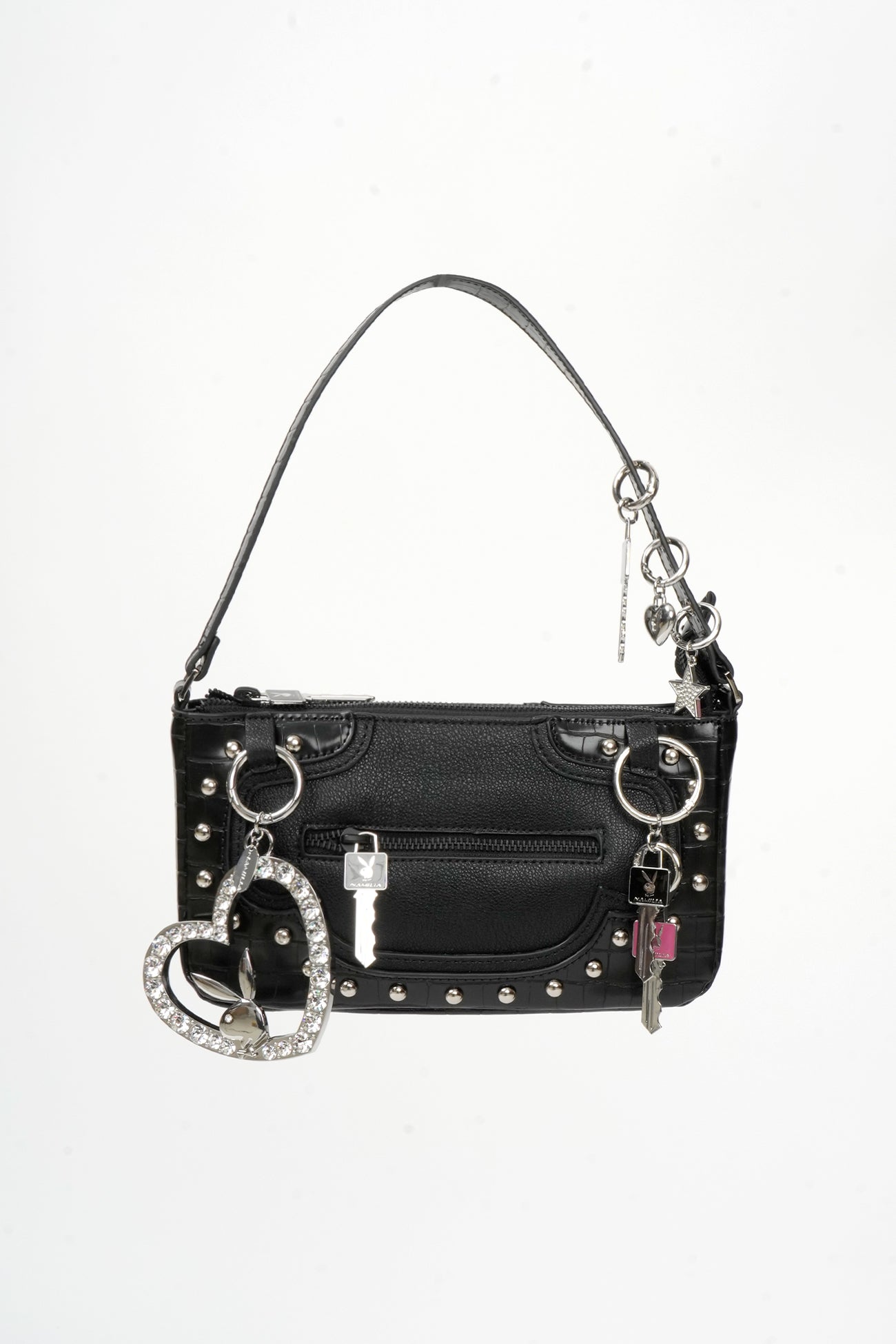 【Namilia × Playboy】プレイボーイ チャーム ミニバッグ NAMILIA - Playboy Charms Mini Bag - Shop now