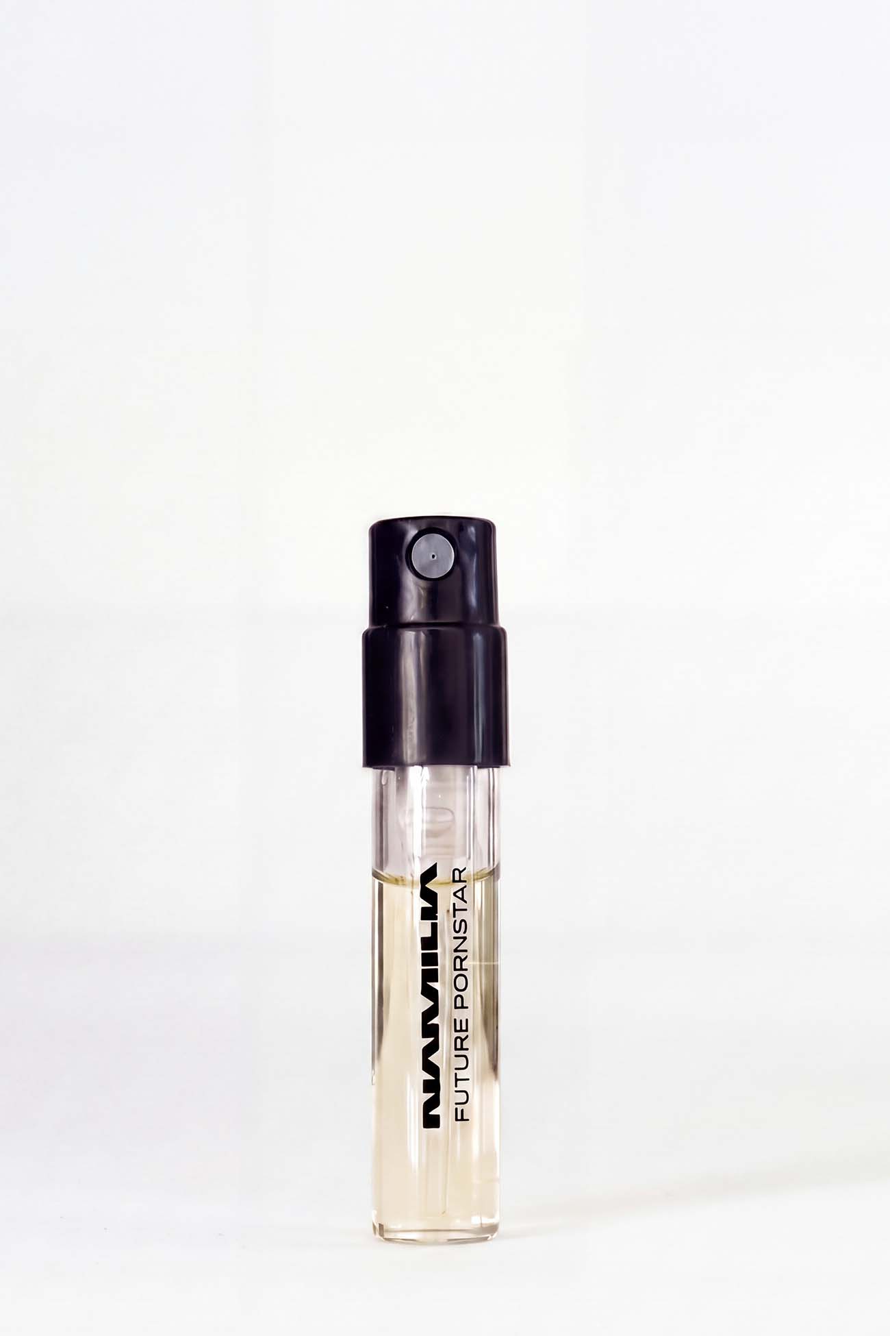 a tester of NAMILIA parfum Future Pornstar