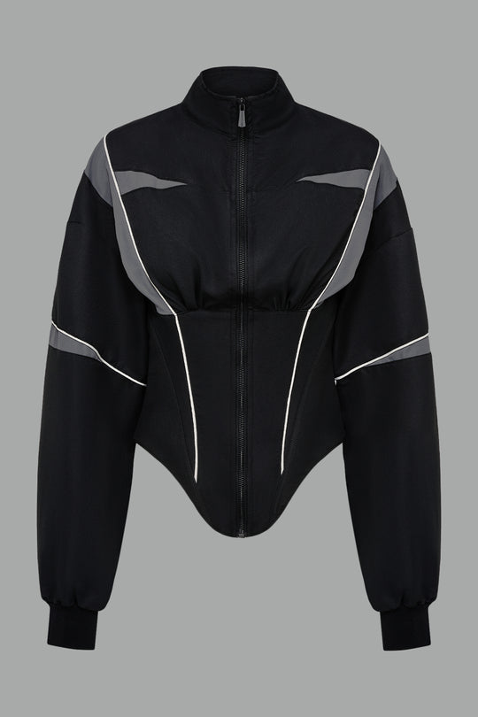 Tracksuit Corset Jacket