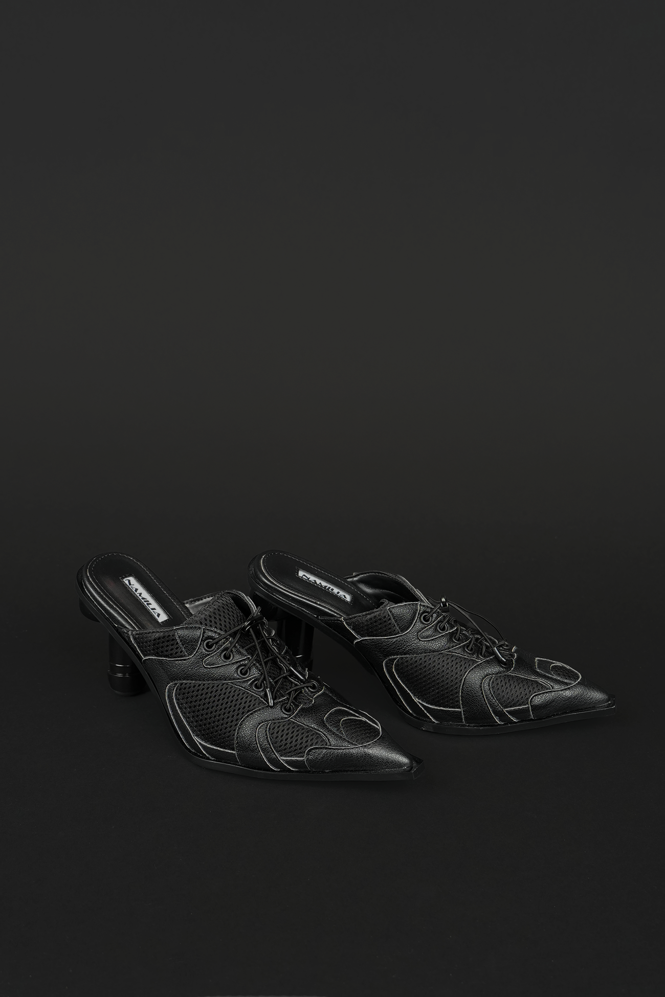 namilia パンプス ヒール NAMILIA - Moto Dick Heel Mule - Shop now