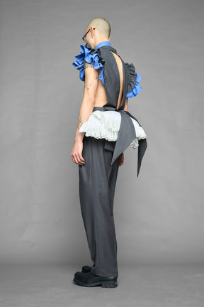 deconstructed maid blazer