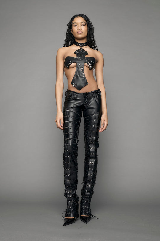 Bound Low Waist Pants