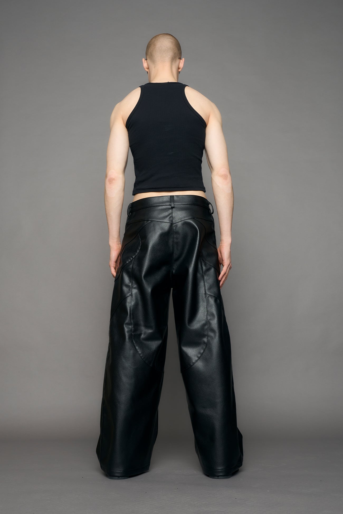 NAMILIA - Octane Oversize Leather Pants - Shop now