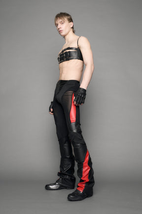 Perforated Mesh Pants