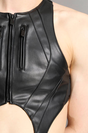 cut out body pouch black