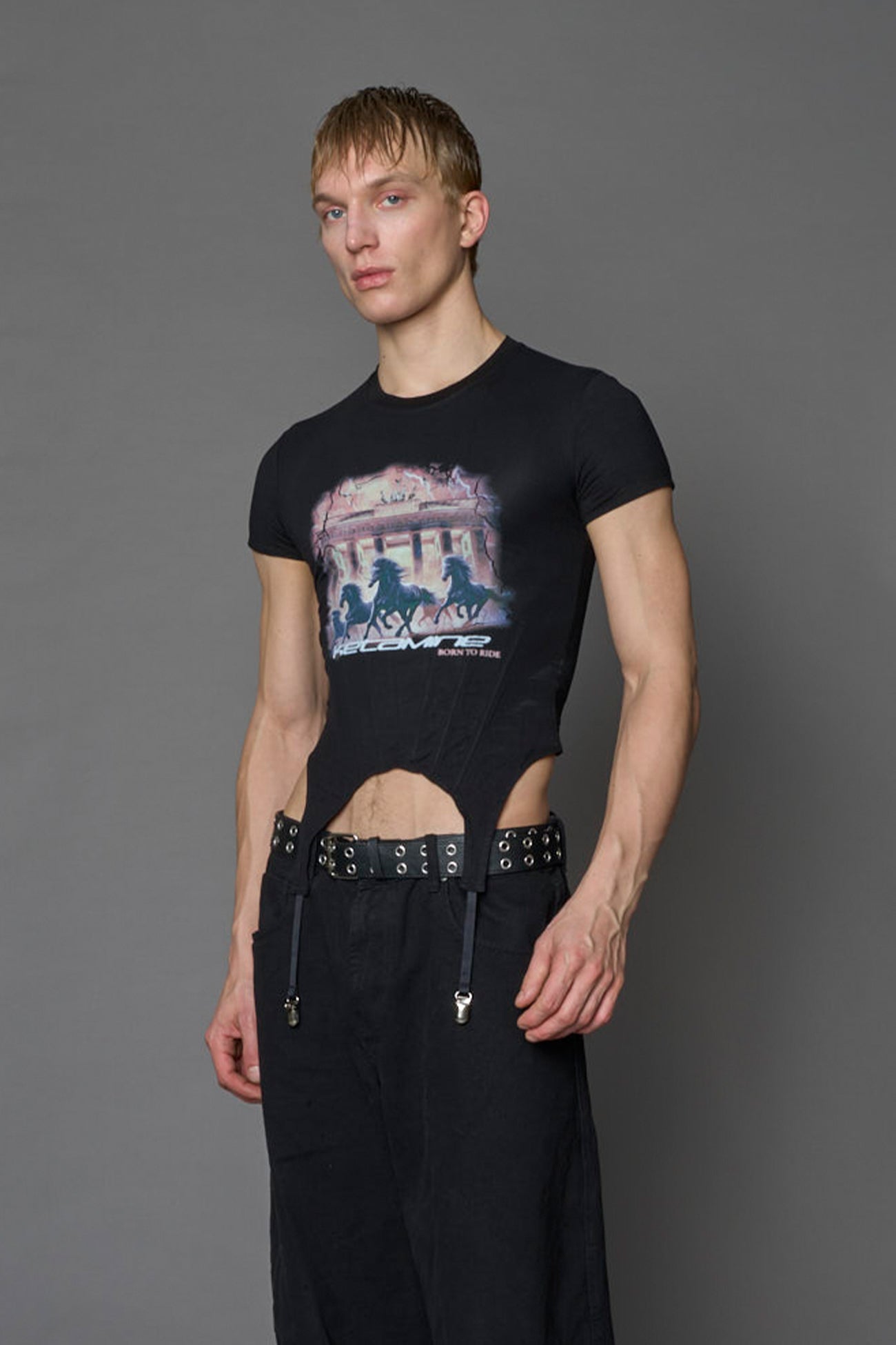 NAMILIA - Keta Queen Corset Mini T-Shirt - Shop now