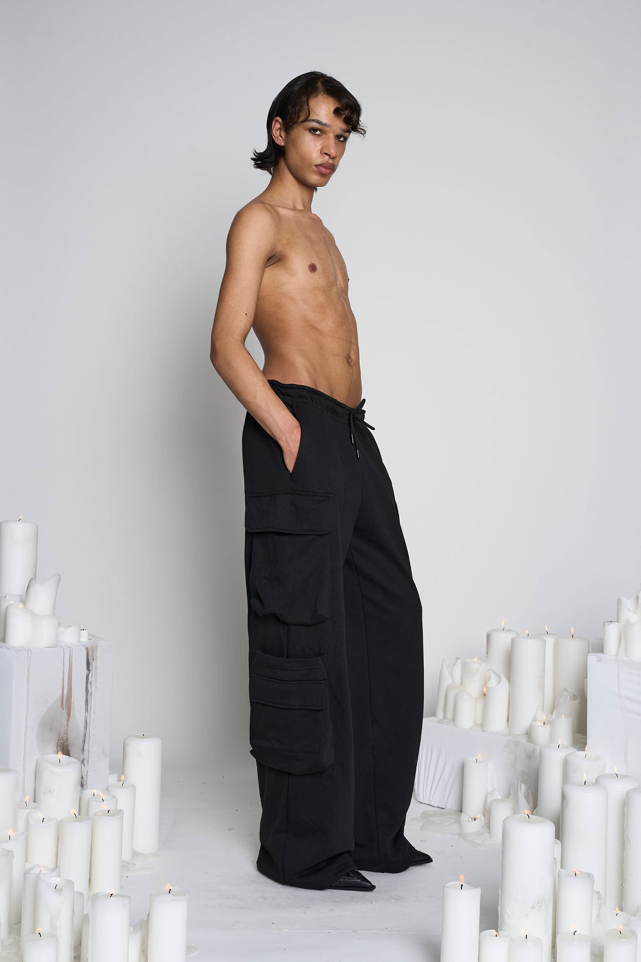 【oan】2way Mode Cargo Sweat Pants 81RX+q74tOL._UY1000_.jpg