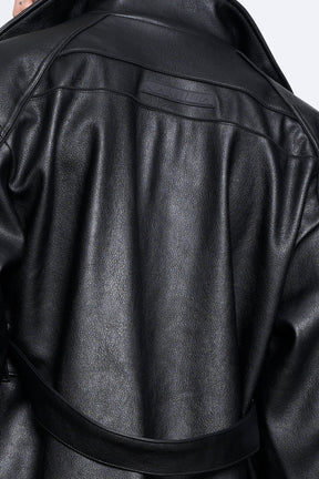 Undercover Leather Coat