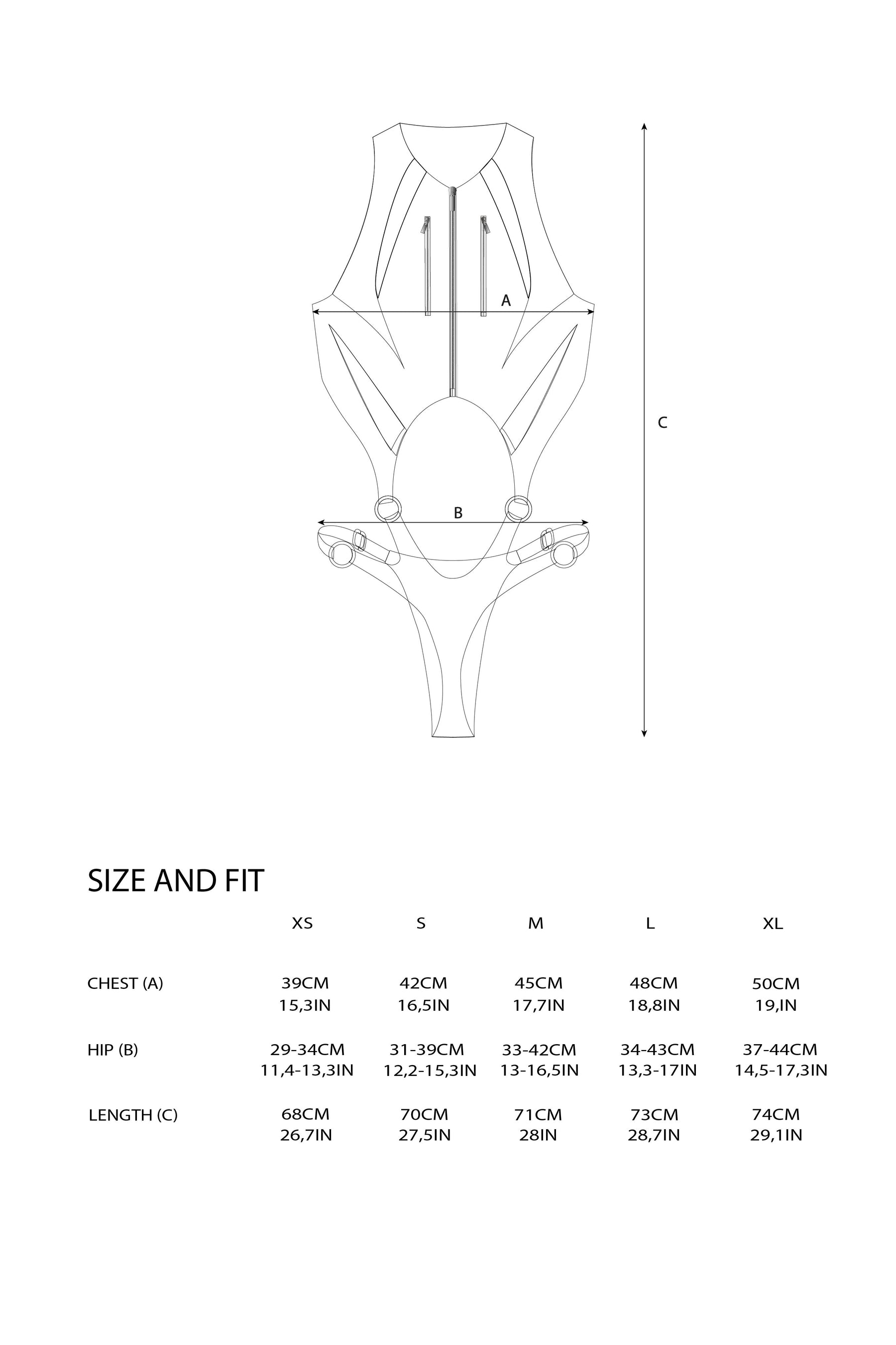 Moto Cut Out Body - Flat Panty