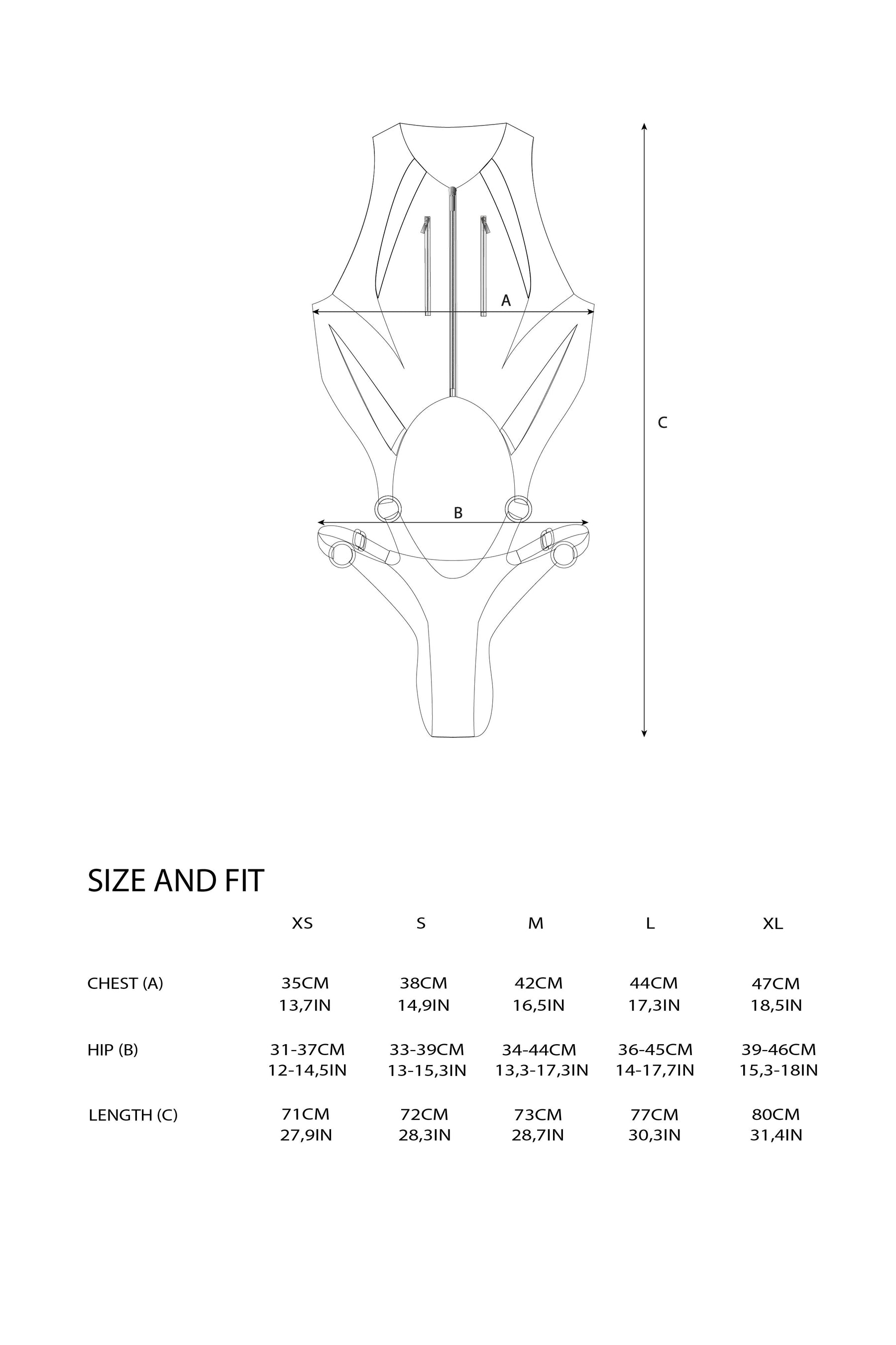 Cut Out Body - Pouch Panty