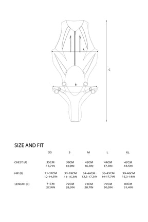 Cut Out Body - Pouch Panty