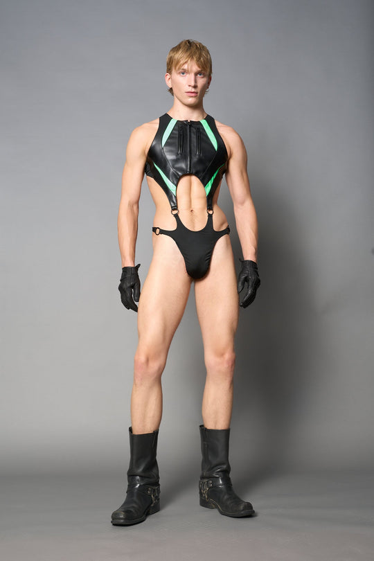 Moto Cut Out Body - Pouch Panty
