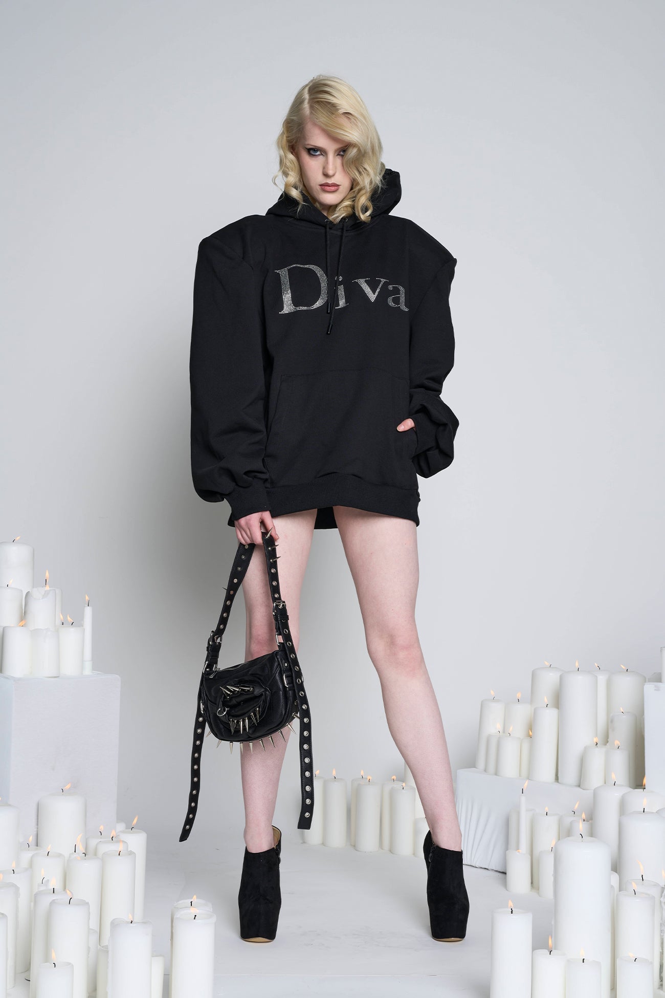 Namilia Diva Hoodie Black