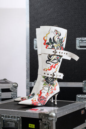 Tattoo Belt Boot