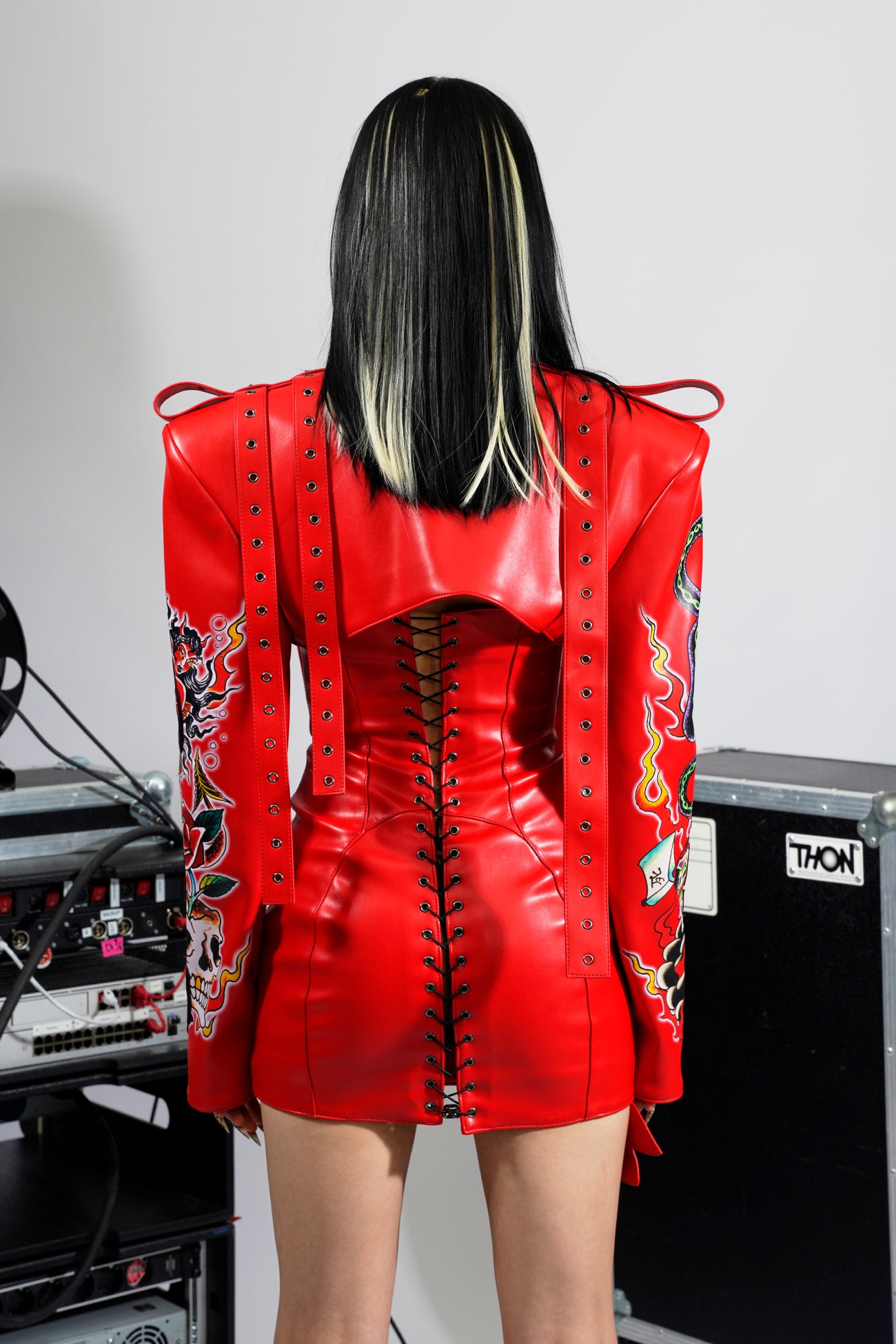 NAMILIA - Siren Skull Choker Jacket - Shop now
