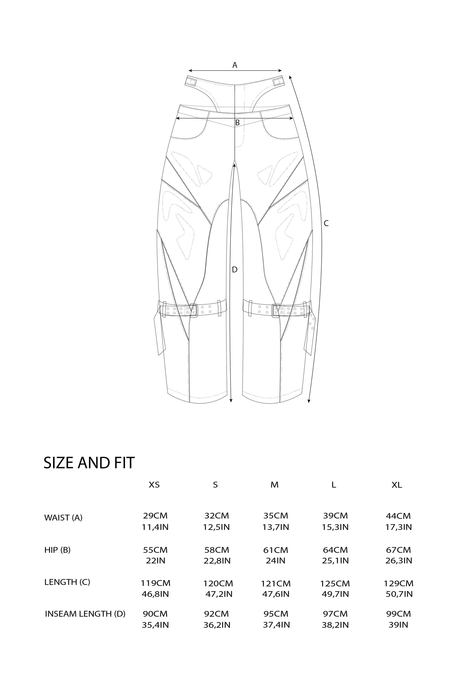 Octane Leather Panty Trousers