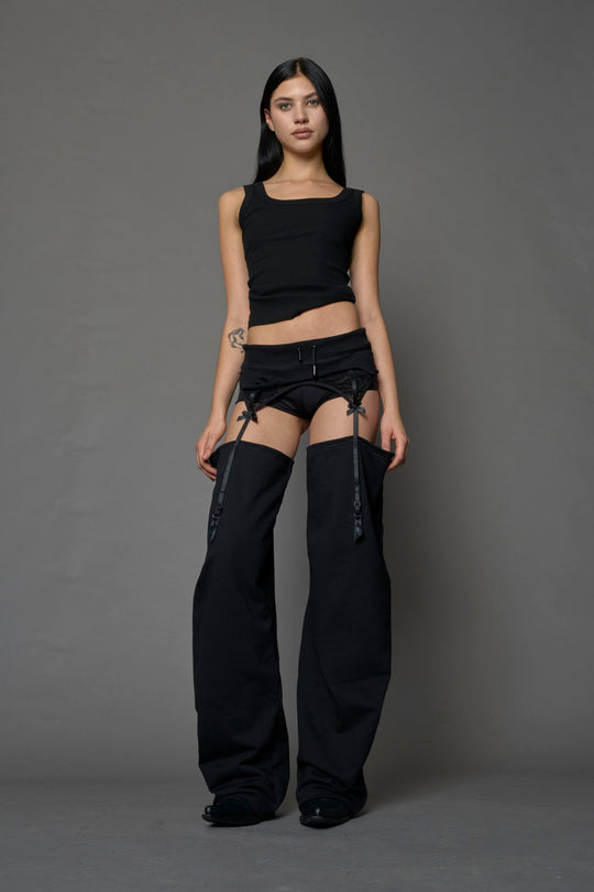 Lingerie Sweatpants Chaps