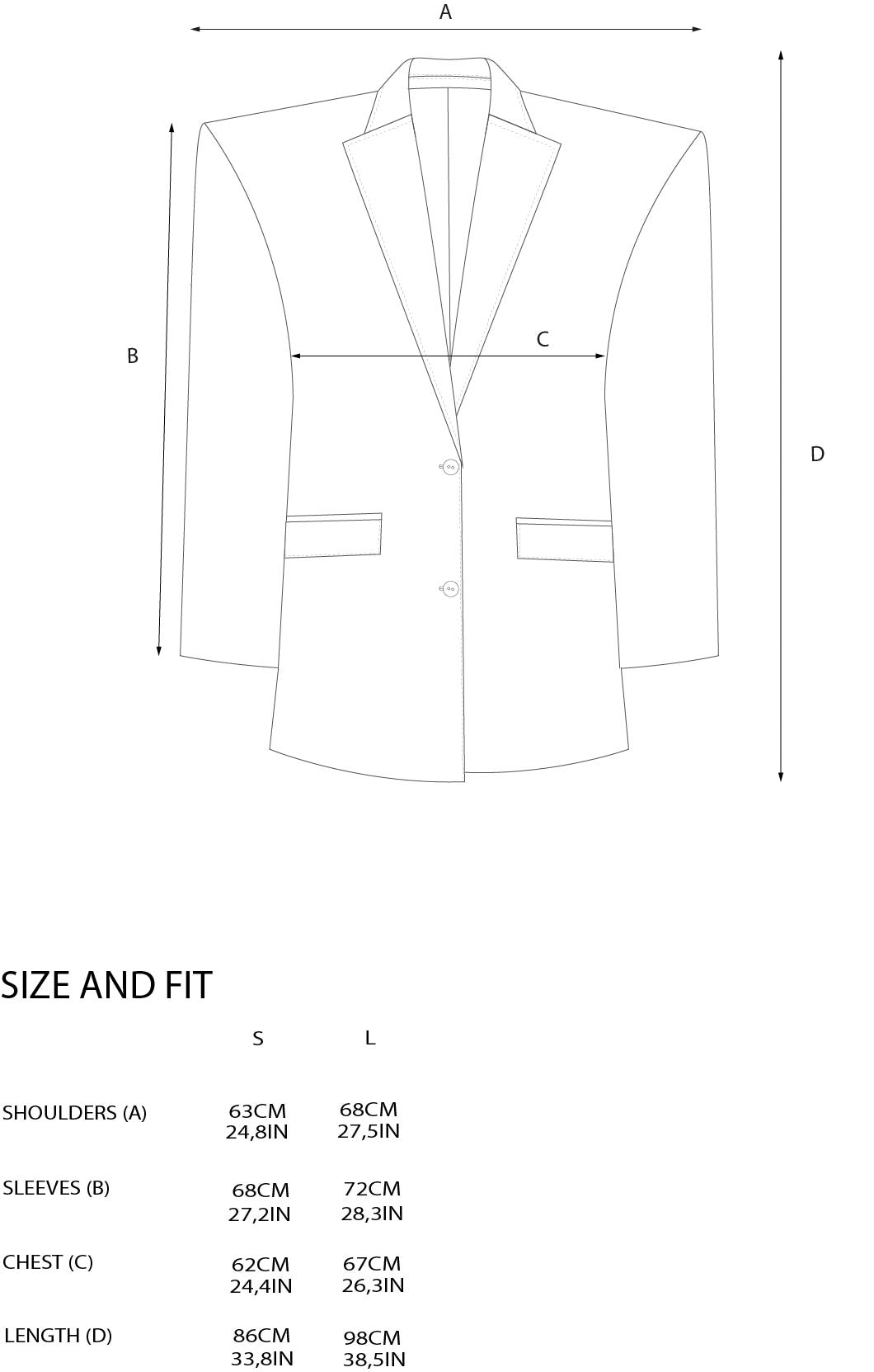 Leather Oversize Blazer