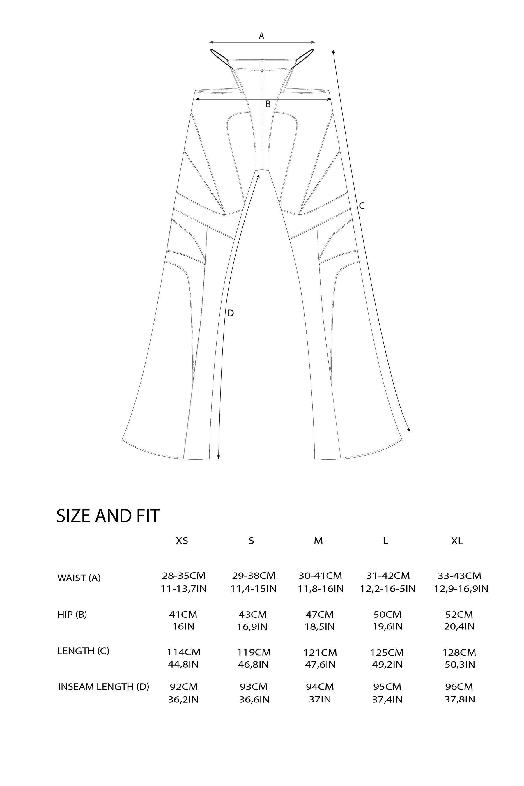 Oversize Thong Pants