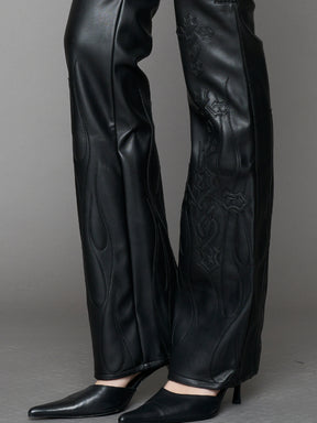 Hollywood Asymmetric Moto Trousers