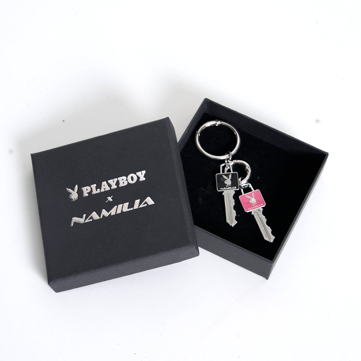 【NAMILIA x PlayBoy】キー 鍵 ピアス チャーム トップ セット NAMILIA - Playboy Key Earrings - Shop now