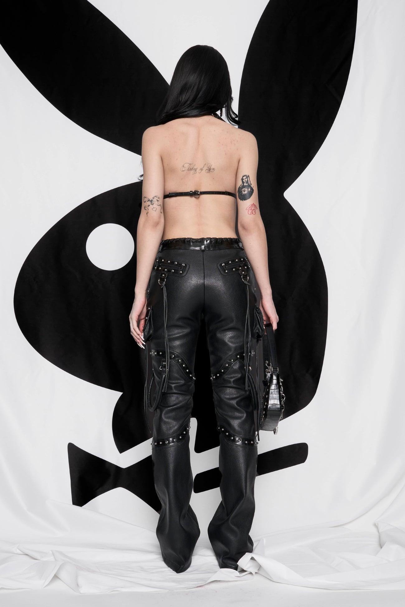 NAMILIA - Deconstructed Handbag Pants - Shop now