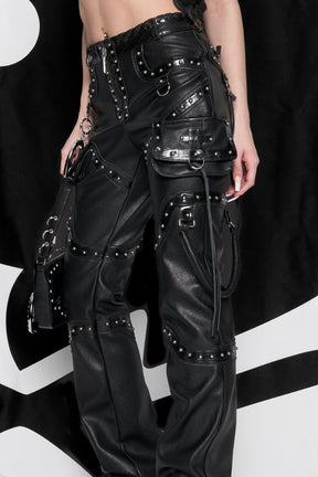 Deconstructed Handbag Pants