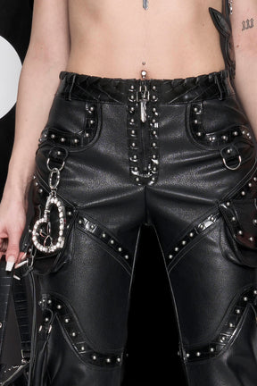 Deconstructed Handbag Pants