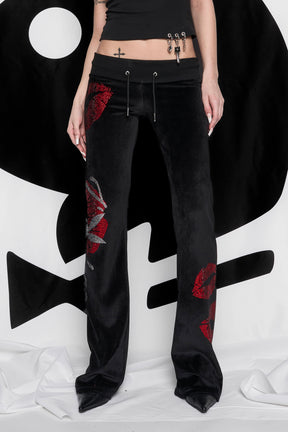 J'adore Velour Flare Pants