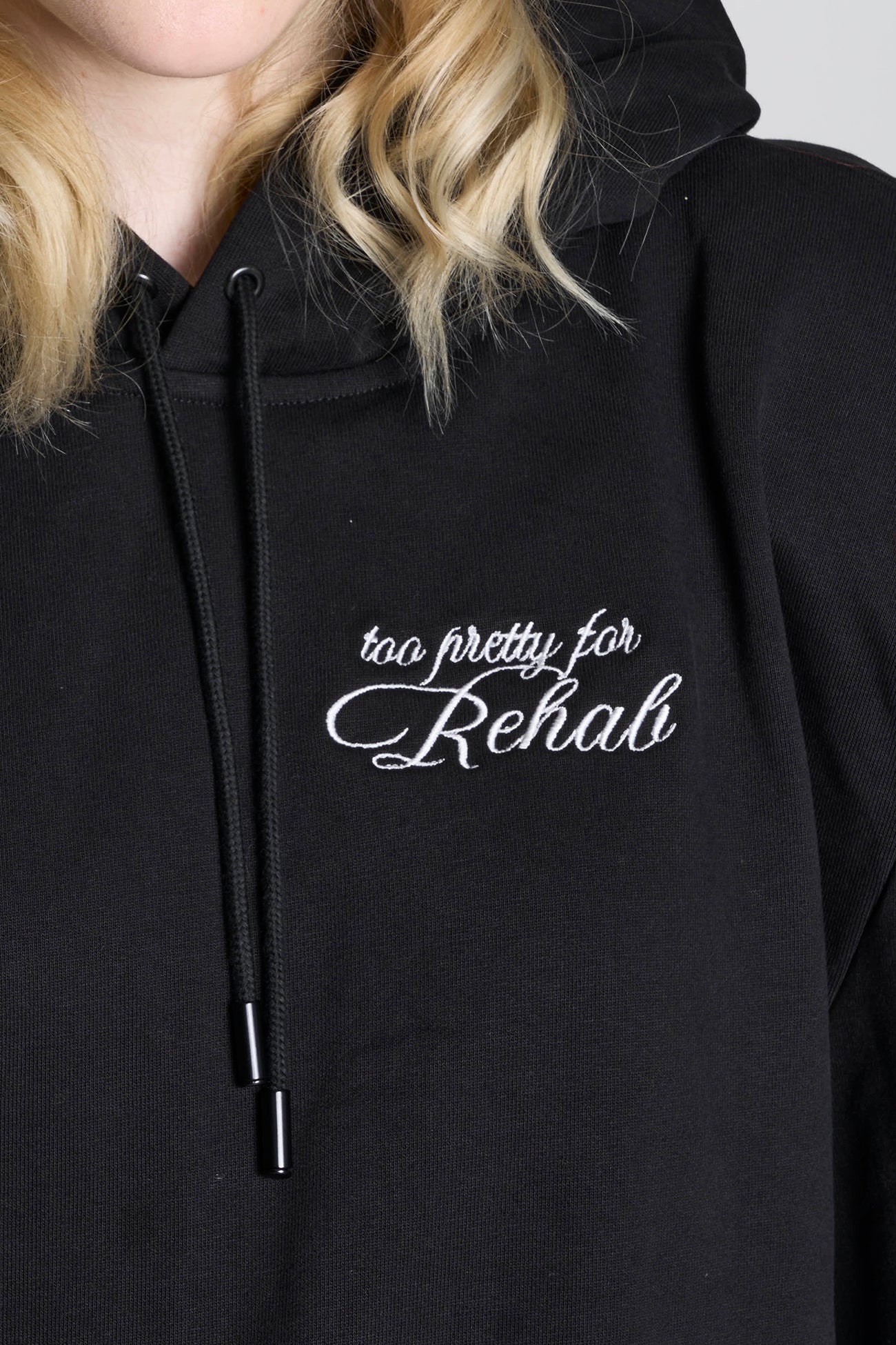 Namilia Too Pretty Hoodie Black