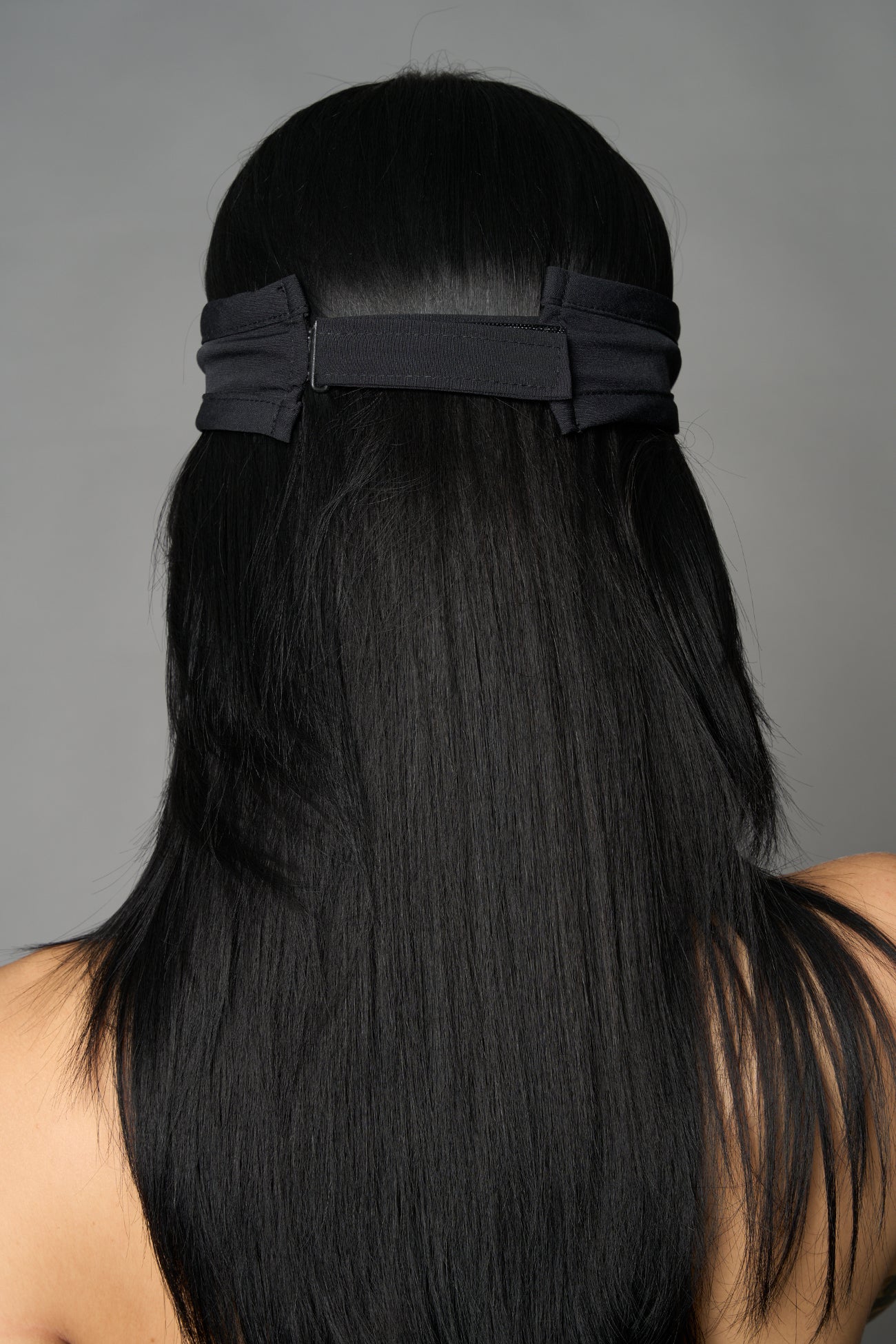 Black Namilia visor hat with embroidered horse and bold lettering on brim, unisex streetwear accessory