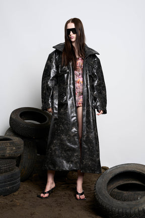 Undercover Leather Coat