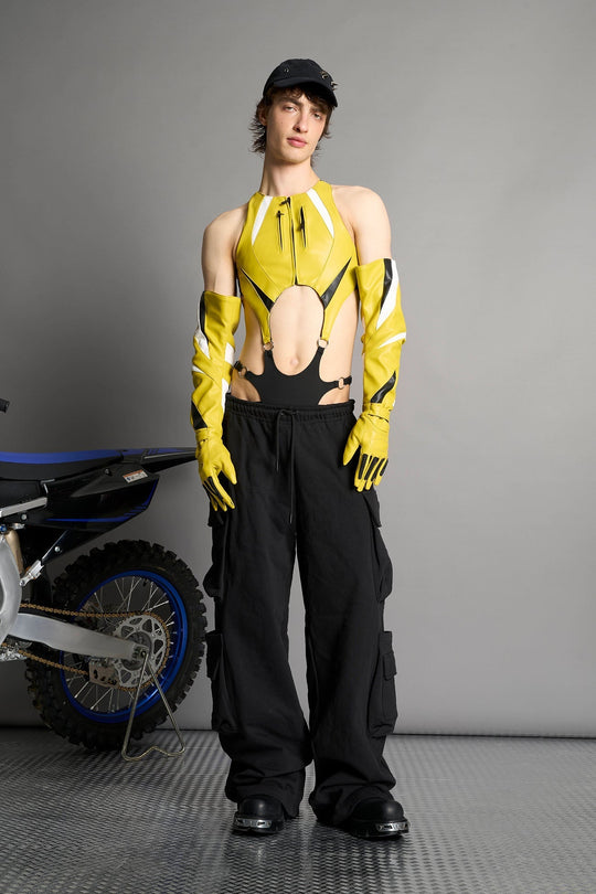Moto Cut Out Body - Pouch Panty