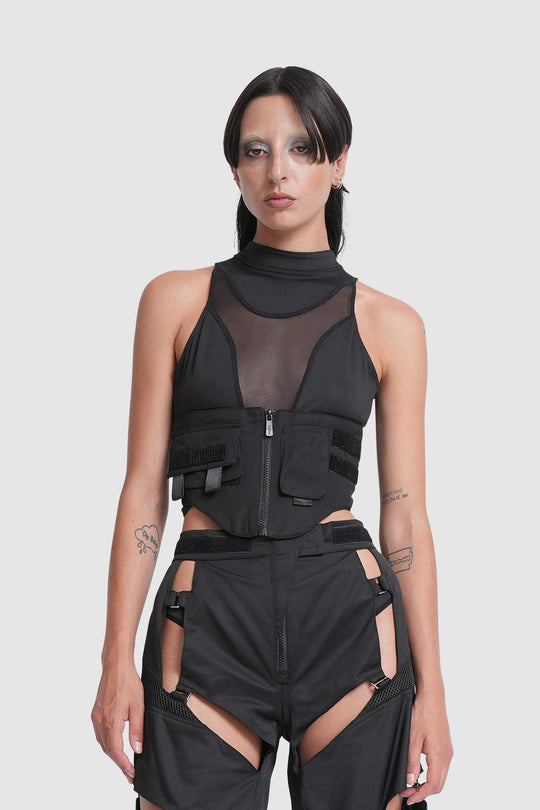 tactical corset top