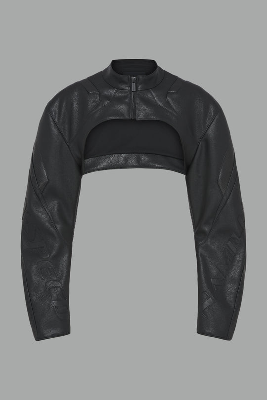XTC Leather Choker Jacket