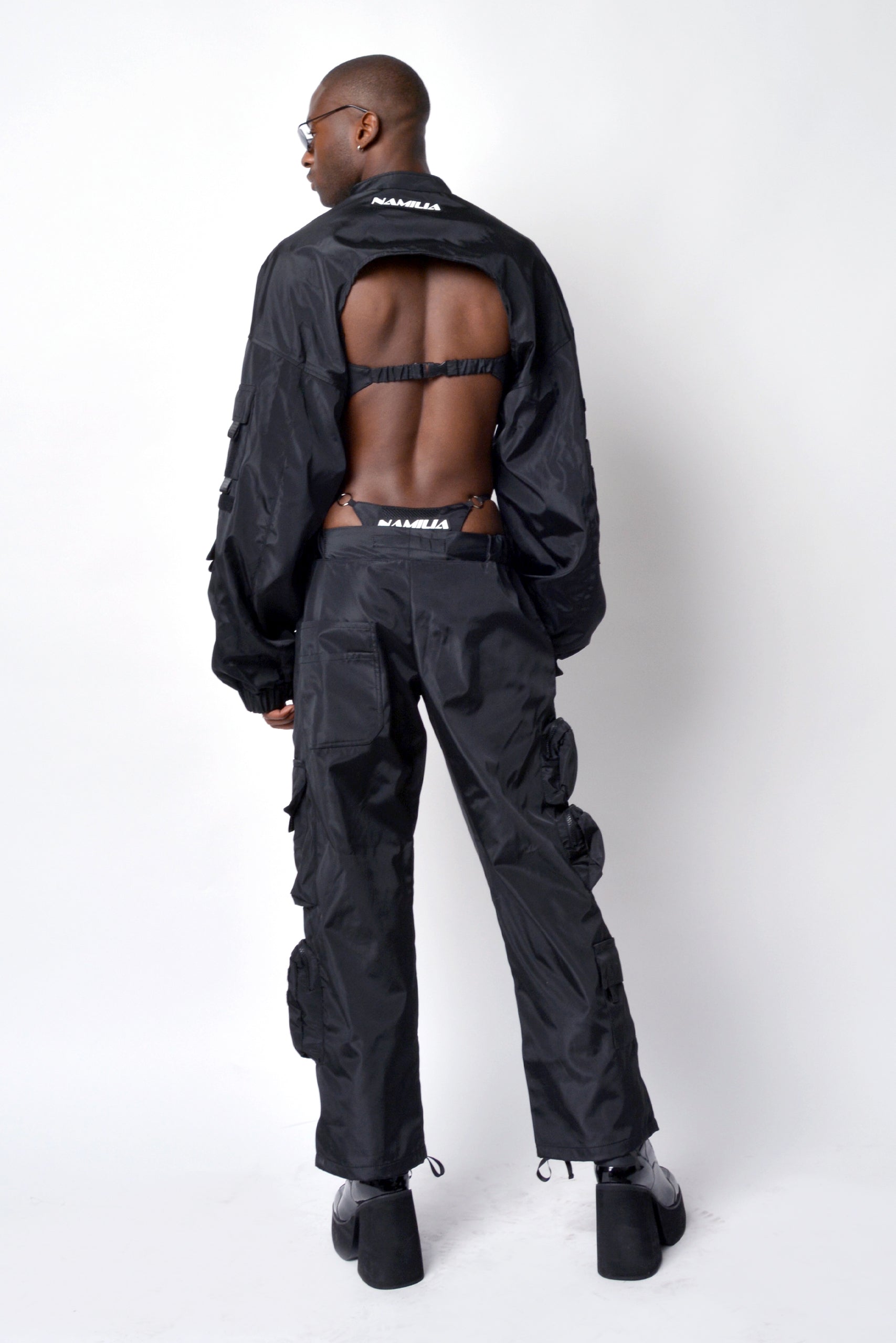 choker bomber jacket