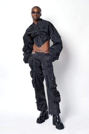 choker bomber jacket