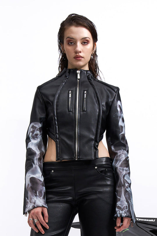 inferno open back jacket