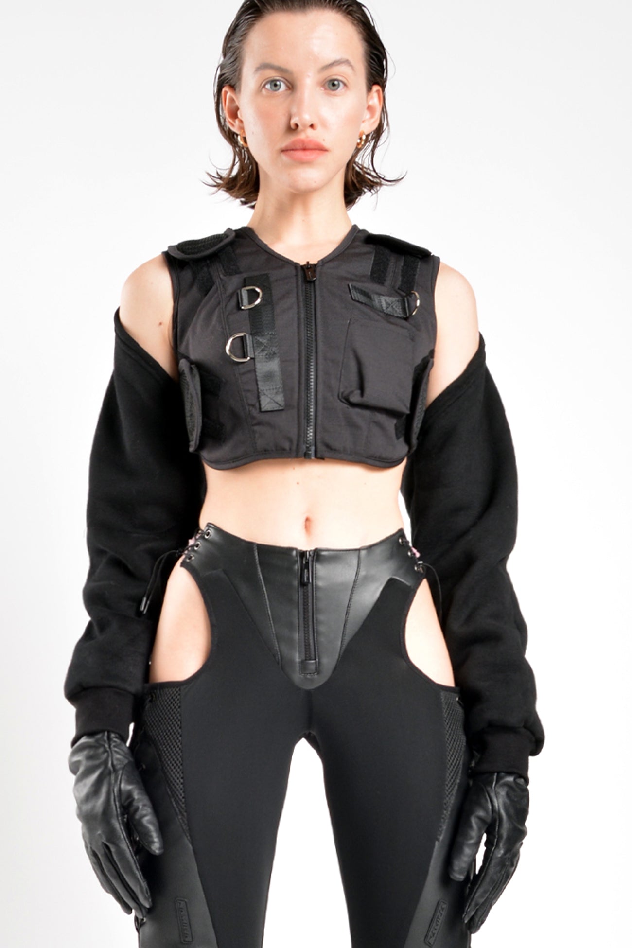 desert tactical top with detachable sleeves