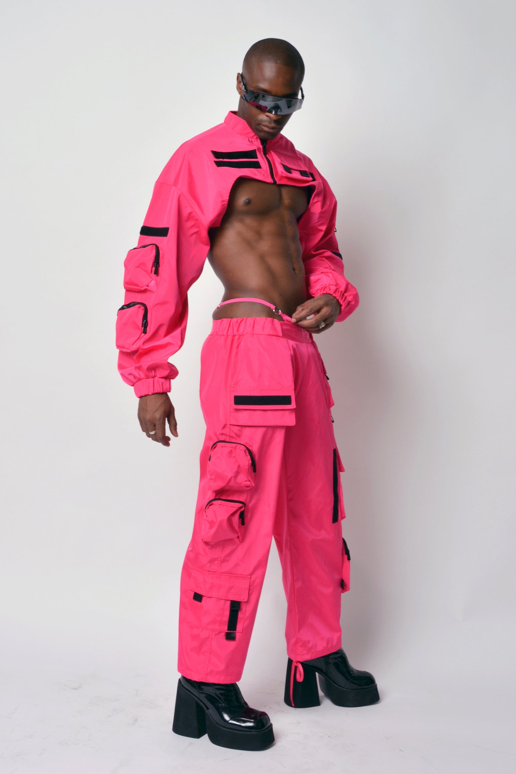 choker bomber jacket